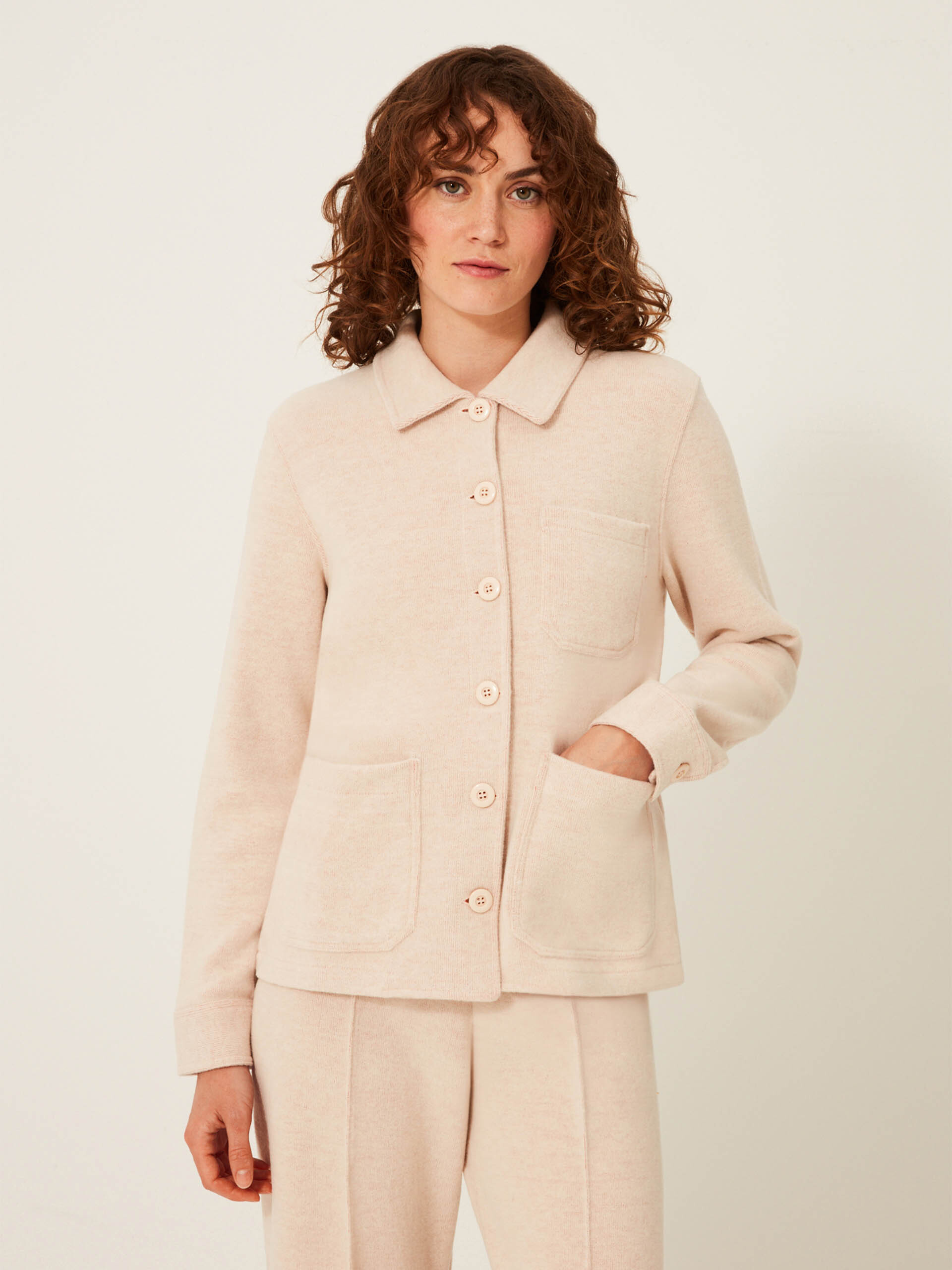 GOLTA JACKET -  Ecru , Ready-to-wear Bensimon