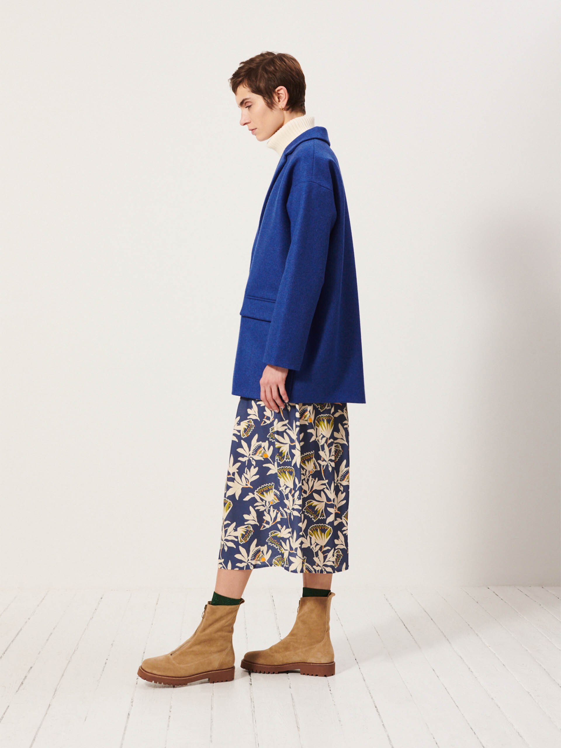 KENTIN JACKET - Blueberries , Ready-to-wear Bensimon