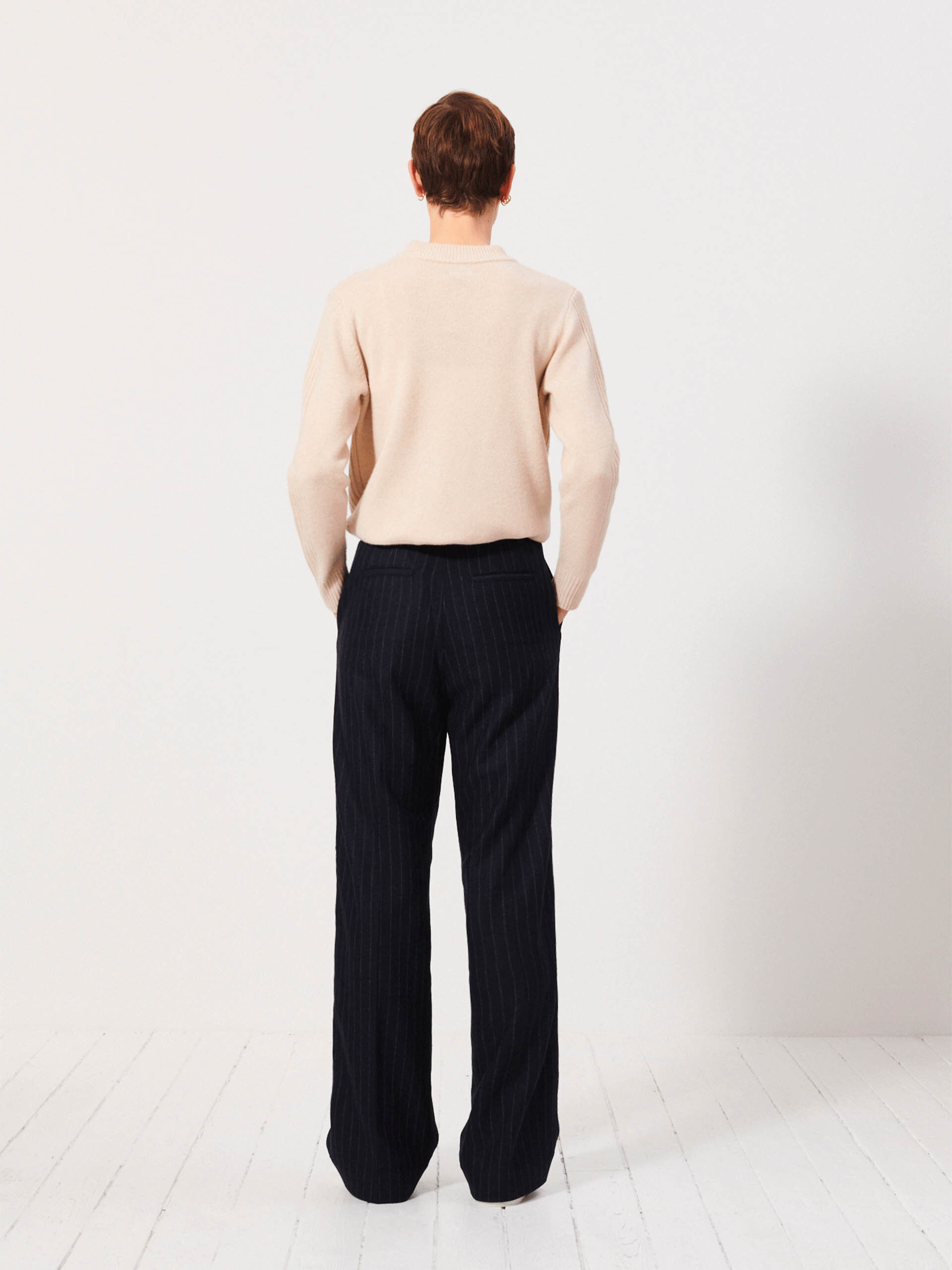 DAMA TROUSERS - Mafia stripes , Ready-to-wear Bensimon