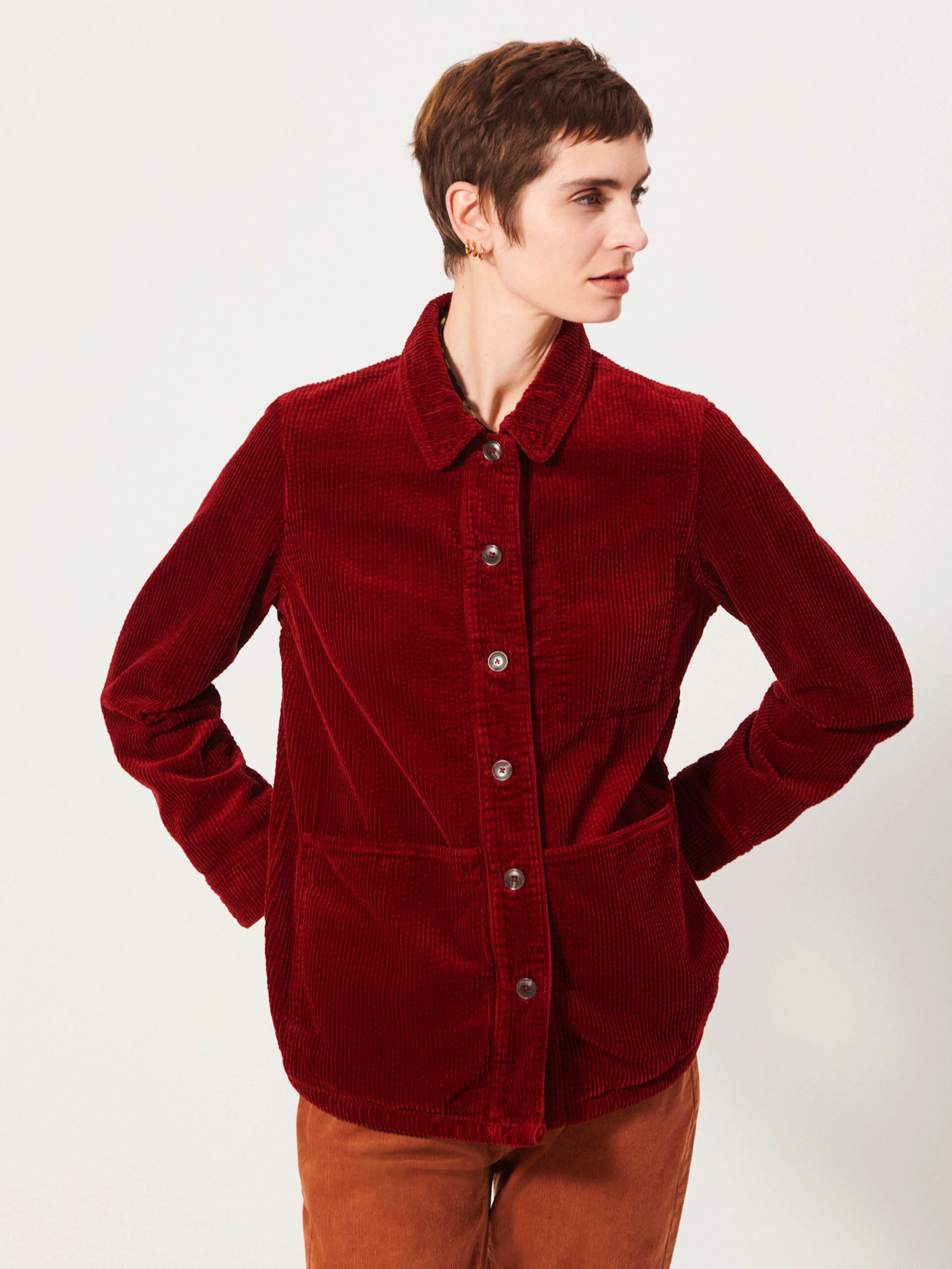 HADRIEL JACKET -  Pink earth , Ready-to-wear Bensimon