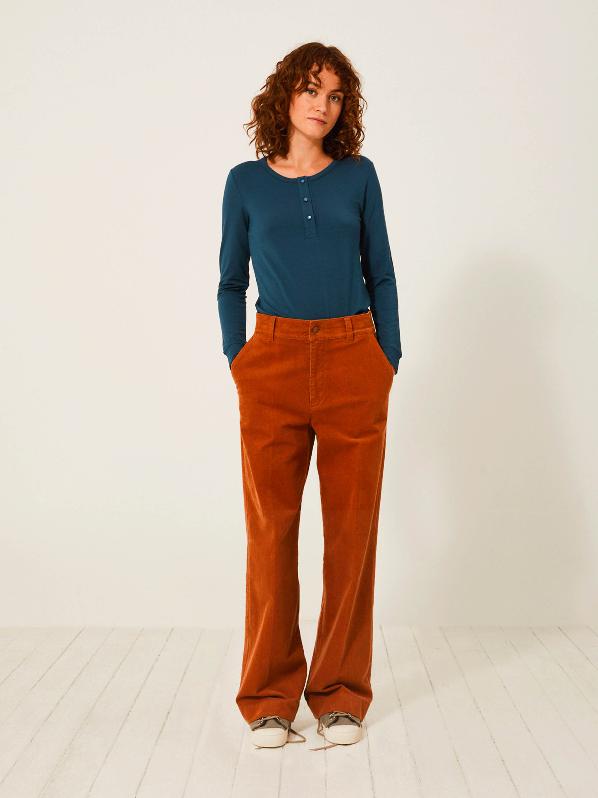 DAMA TROUSERS -  Hazelnut , Ready-to-wear Bensimon