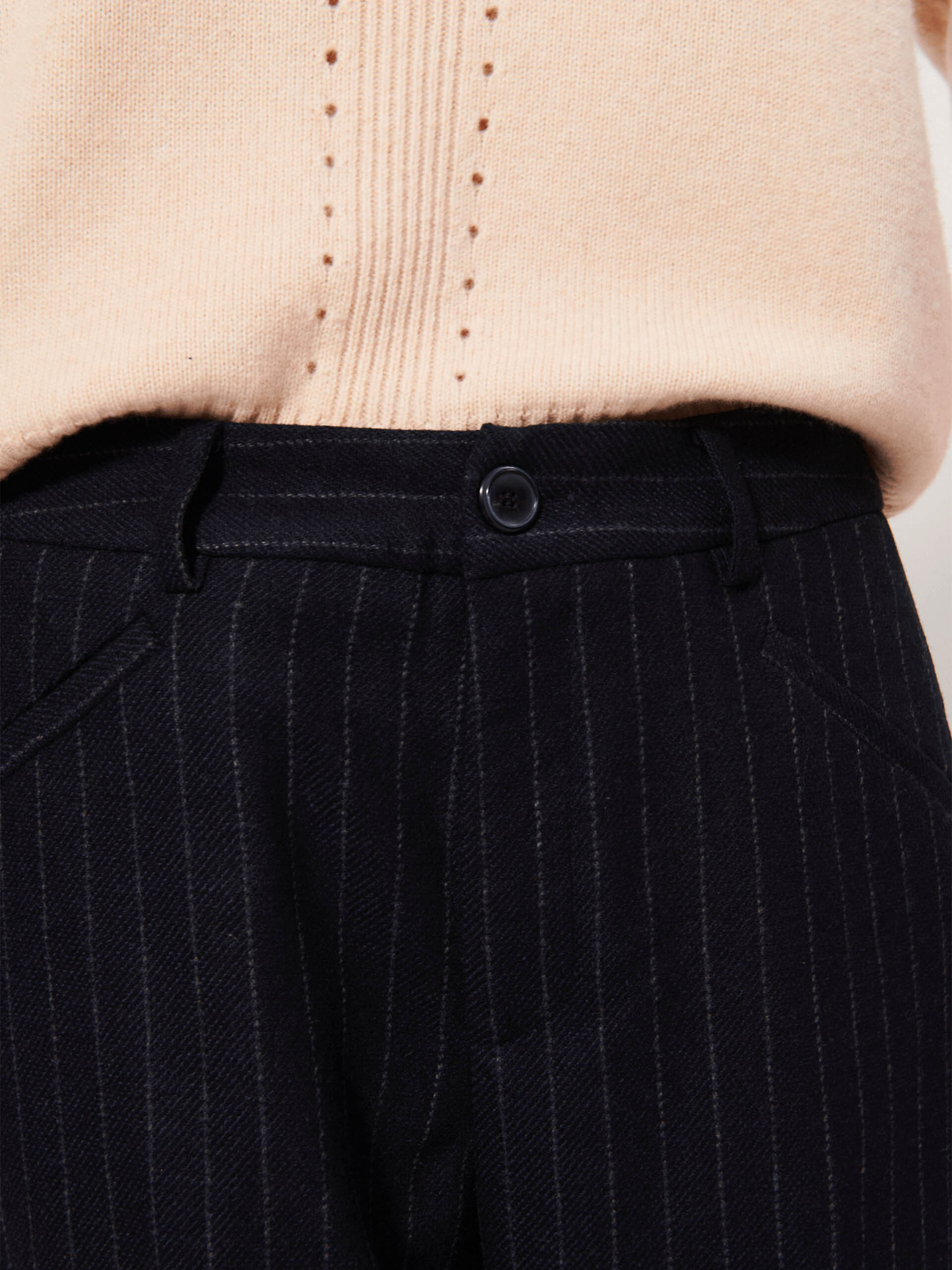 ADEMAR TROUSERS - Mafia stripes , Ready-to-wear Bensimon