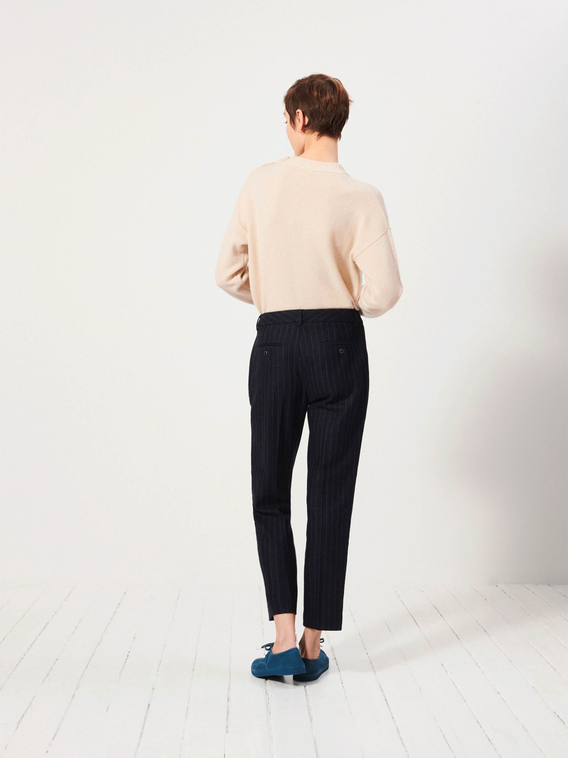 ADEMAR TROUSERS - Mafia stripes , Ready-to-wear Bensimon