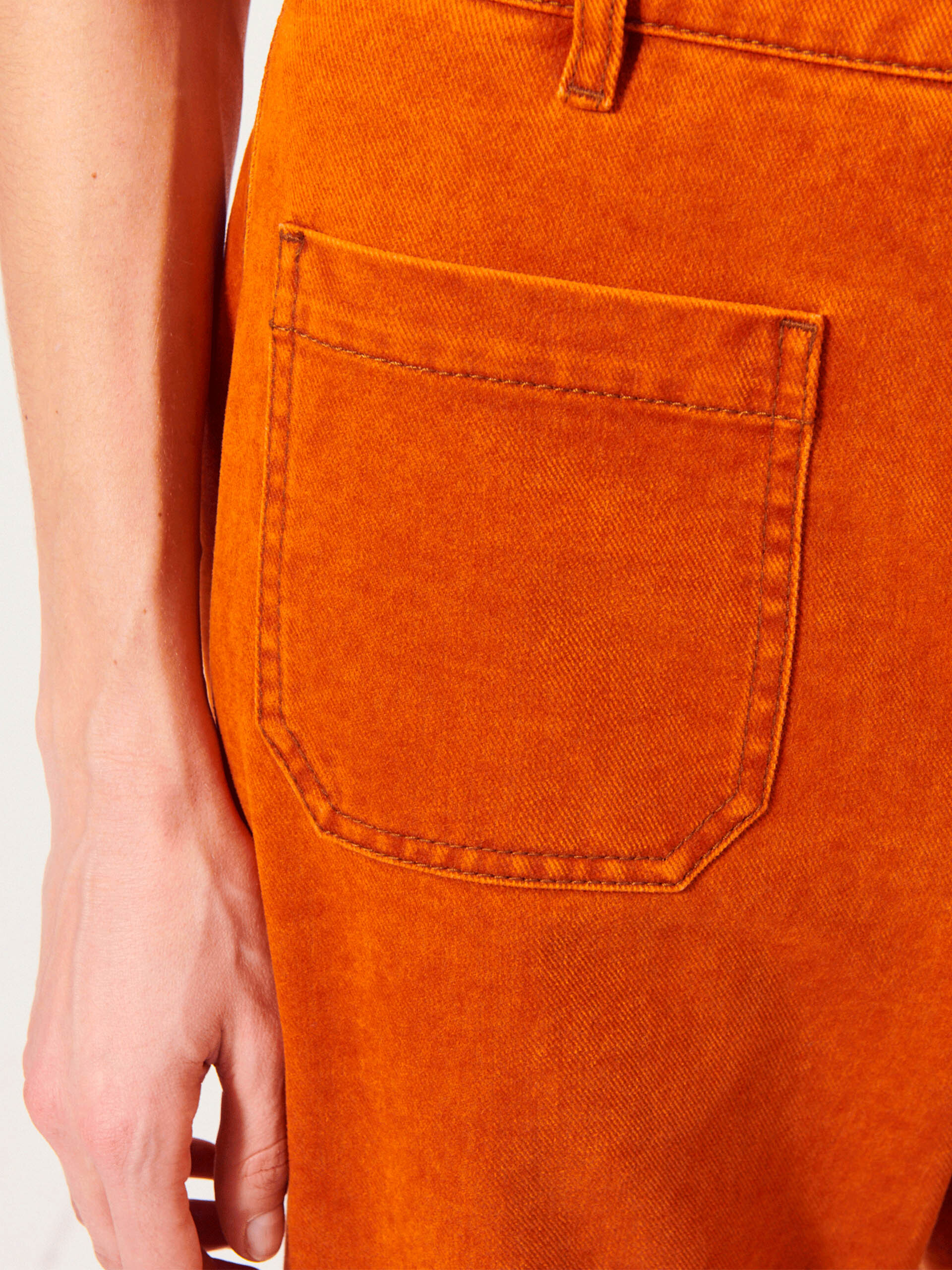 BLUE TROUSERS -  Flame , Ready-to-wear Bensimon