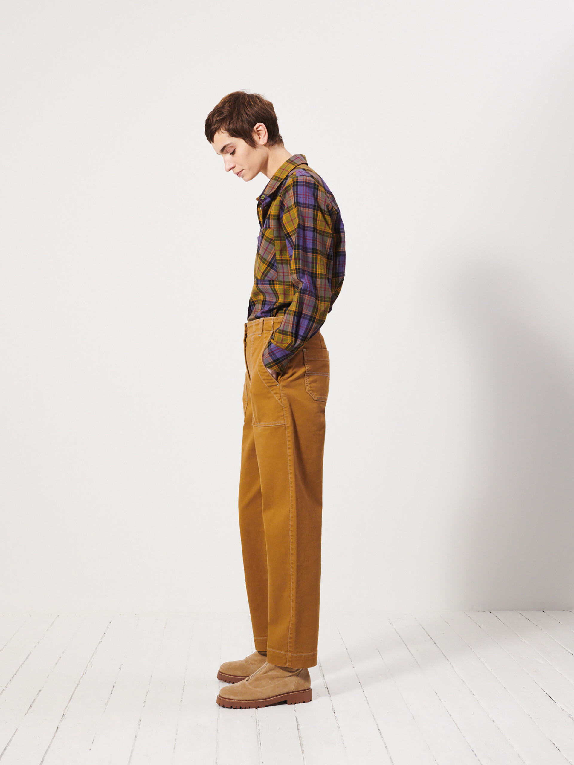 HUGUES TROUSERS -  Wicker , Ready-to-wear Bensimon