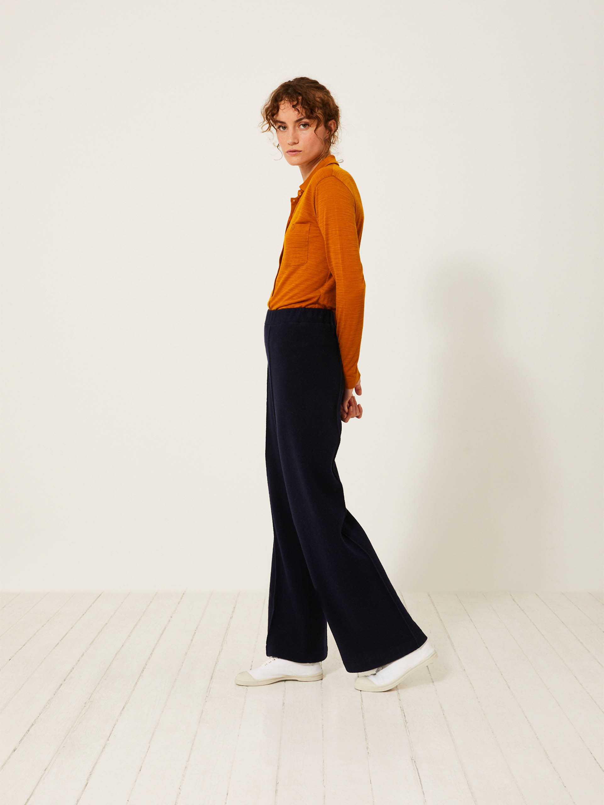 HEIKO TROUSERS -  Bleu nuit , Ready-to-wear Bensimon
