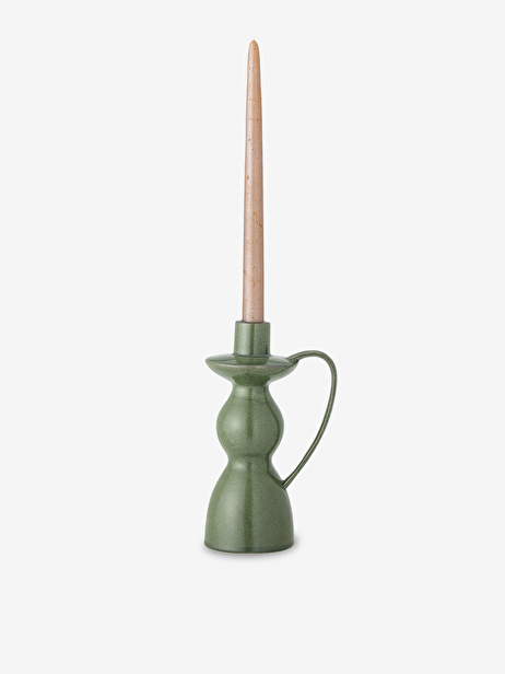 VINTAGE CANDLE HOLDER L -  Green , Home design Bensimon