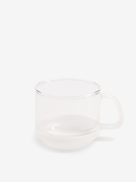 SET 2 WHITE ESPRESSO CUPS -  White , Home design Bensimon