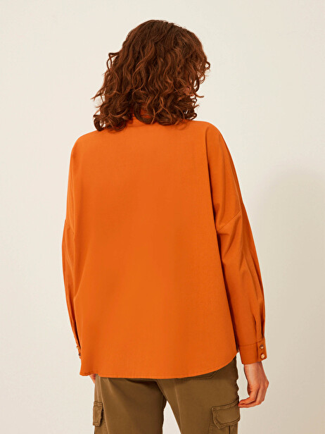 JANICE SHIRT -  Moka , Ready-to-wear Bensimon
