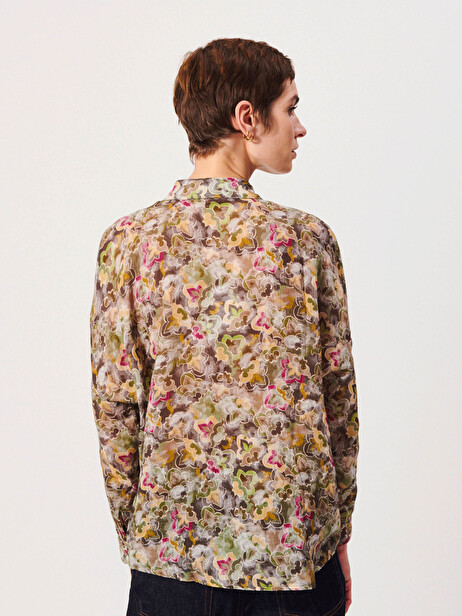 JANICE SHIRT -  Winter flower , Ready-to-wear Bensimon