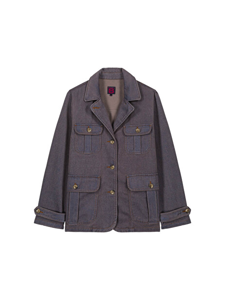 CITRINA JACKET -  China blue , Ready-to-wear Bensimon