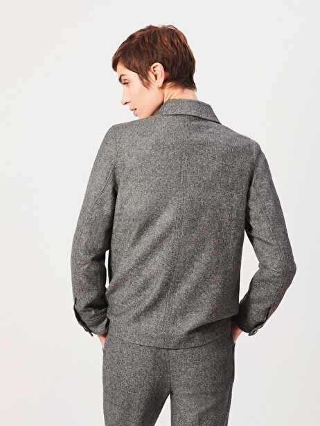 GOLTA JACKET -  Grey , Ready-to-wear Bensimon
