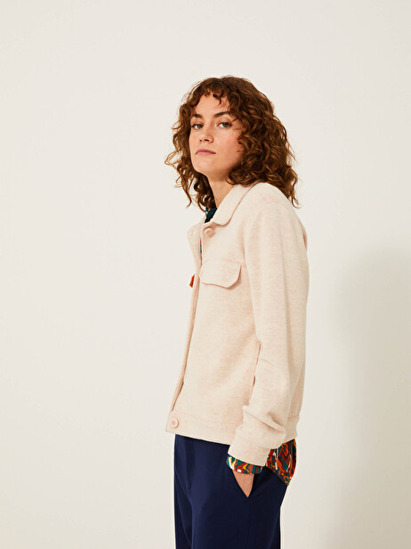 CELENA JACKET -  Ecru , Ready-to-wear Bensimon