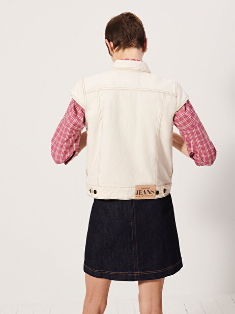 KINDACA JACKET -  Ecru , Ready-to-wear Bensimon