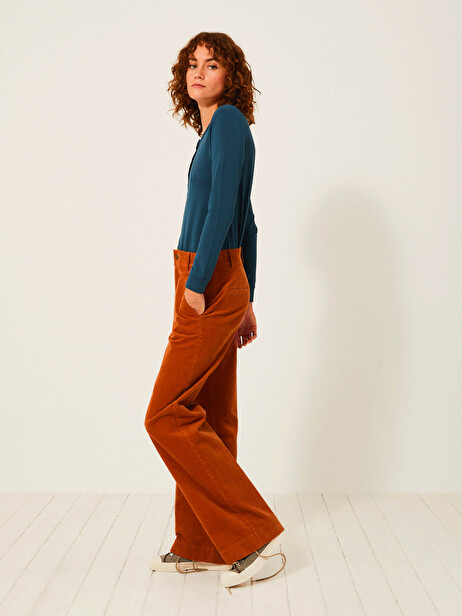 DAMA TROUSERS -  Hazelnut , Ready-to-wear Bensimon