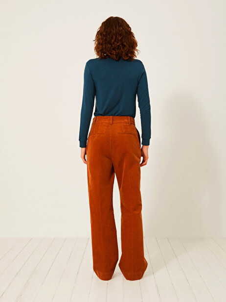 DAMA TROUSERS -  Hazelnut , Ready-to-wear Bensimon