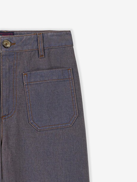 BLUE TROUSERS -  China blue , Ready-to-wear Bensimon