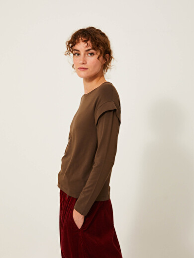 KALEB T-SHIRT -  Cachou , Ready-to-wear Bensimon