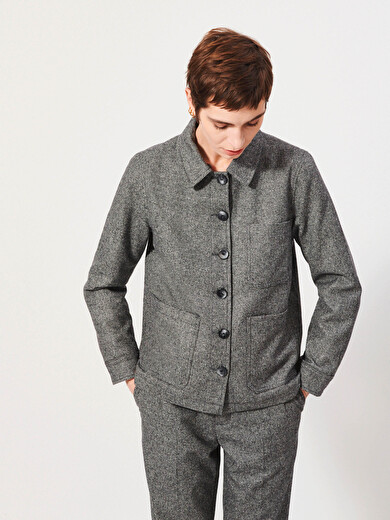 GOLTA JACKET -  Grey , Ready-to-wear Bensimon