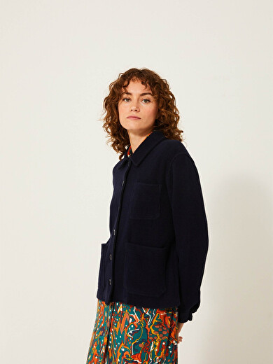 GOLTA JACKET -  Bleu nuit , Ready-to-wear Bensimon