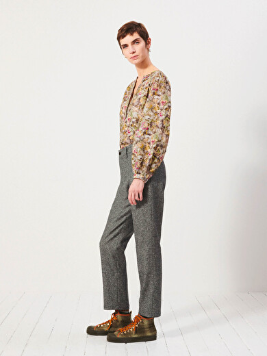 BEGONIA TROUSERS -  Grey , Ready-to-wear Bensimon