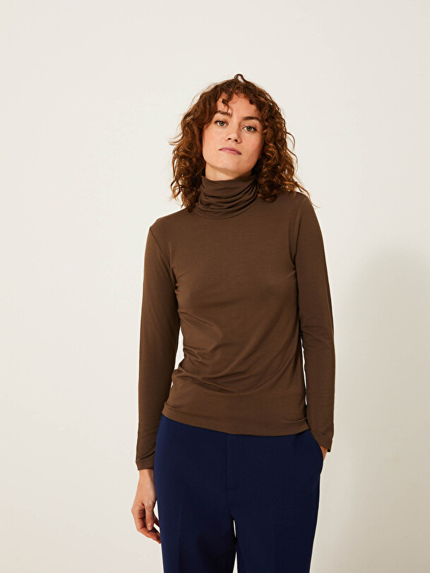 ELWIRE T-SHIRT -  Cachou , Ready-to-wear Bensimon