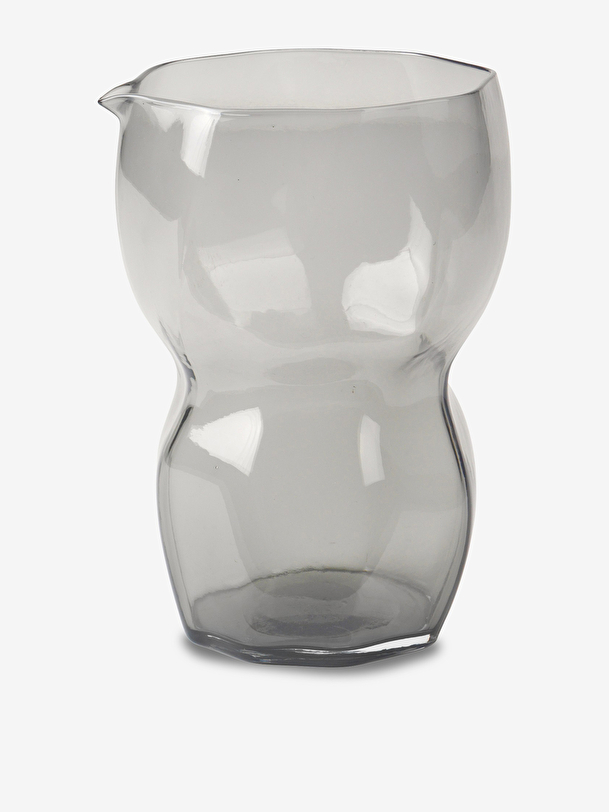 GRAY ORGANIC CARAFE -  Grey , Home design Bensimon