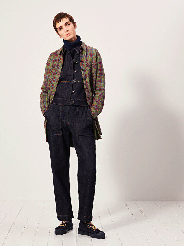 JUANITA SHIRT -  Winter checks , Ready-to-wear Bensimon