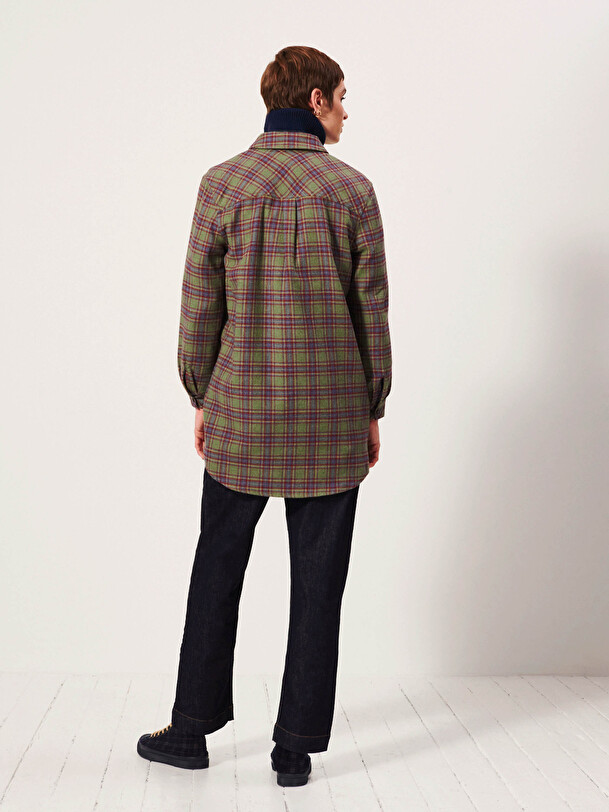 JUANITA SHIRT -  Winter checks , Ready-to-wear Bensimon