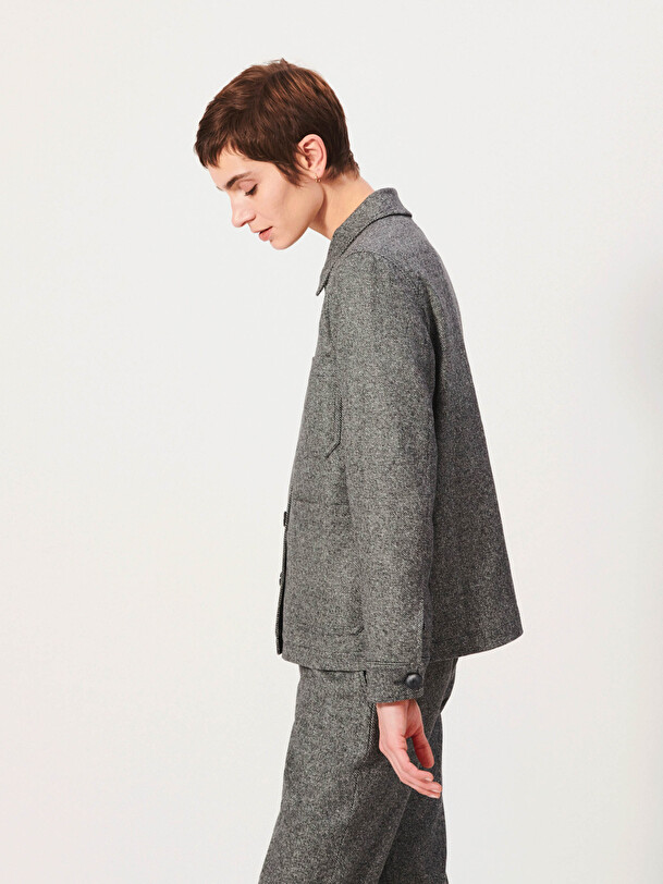 GOLTA JACKET - Grey , Ready-to-wear Bensimon