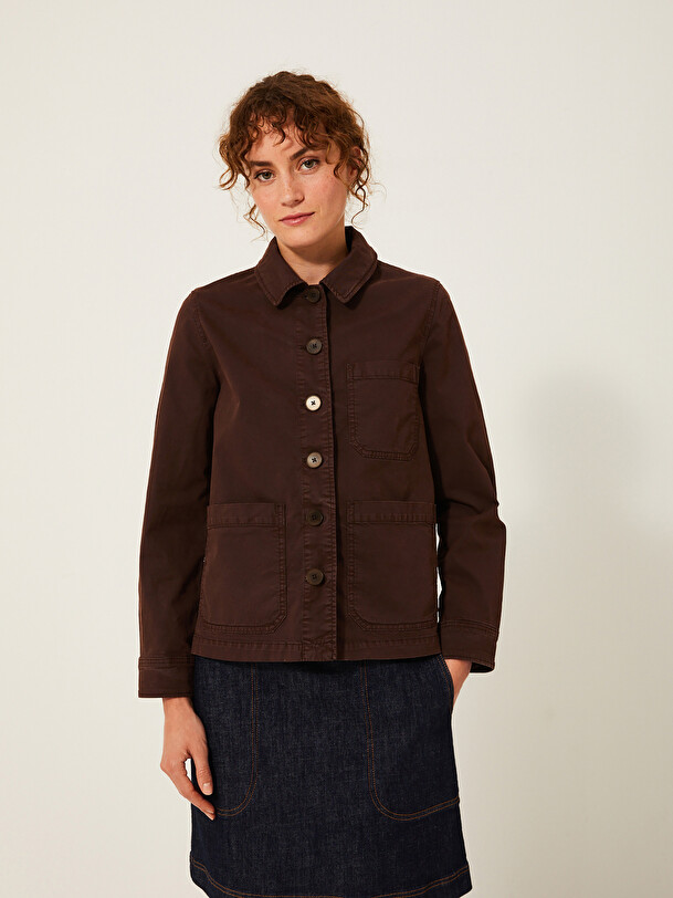 GOLTA JACKET -  Licorice , Ready-to-wear Bensimon