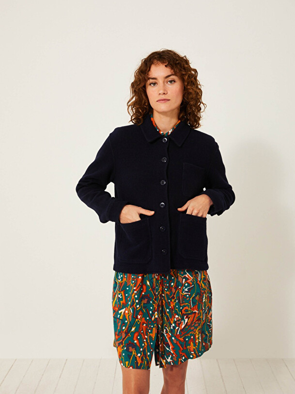 GOLTA JACKET -  Bleu nuit , Ready-to-wear Bensimon