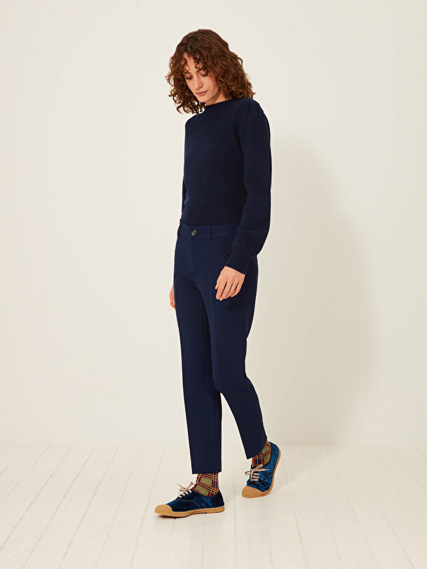 ADEMAR TROUSERS -  Bleu nuit , Ready-to-wear Bensimon