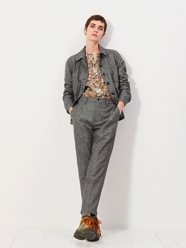 BEGONIA TROUSERS -  Grey , Ready-to-wear Bensimon