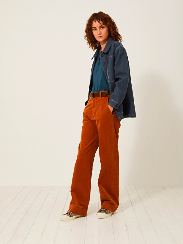 DAMA TROUSERS -  Hazelnut , Ready-to-wear Bensimon