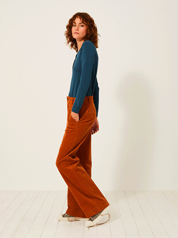 DAMA TROUSERS -  Hazelnut , Ready-to-wear Bensimon