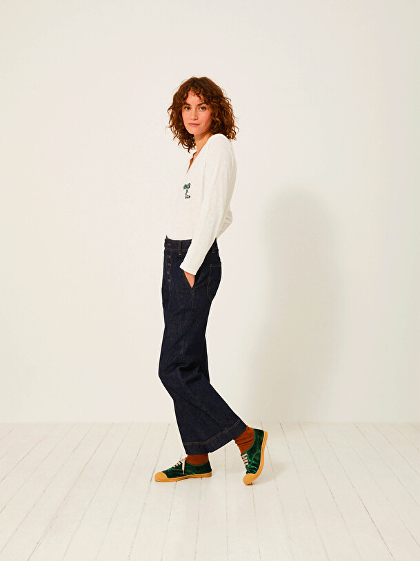 ESTELLINE TROUSERS -  Jean , Ready-to-wear Bensimon