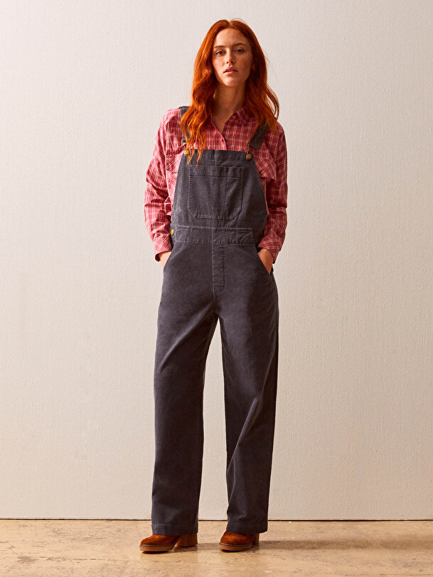 FENITSA OVERALLS -  Licorice , Ready-to-wear Bensimon