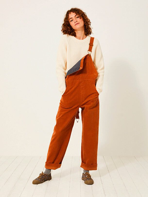 FENITSA OVERALLS -  Hazelnut , Ready-to-wear Bensimon