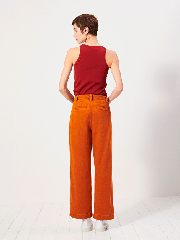BLUE TROUSERS -  Flame , Ready-to-wear Bensimon