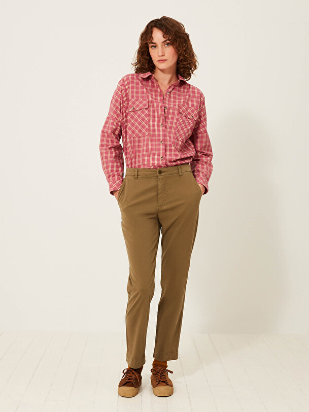 GREGORY TROUSERS -  Bark , Ready-to-wear Bensimon