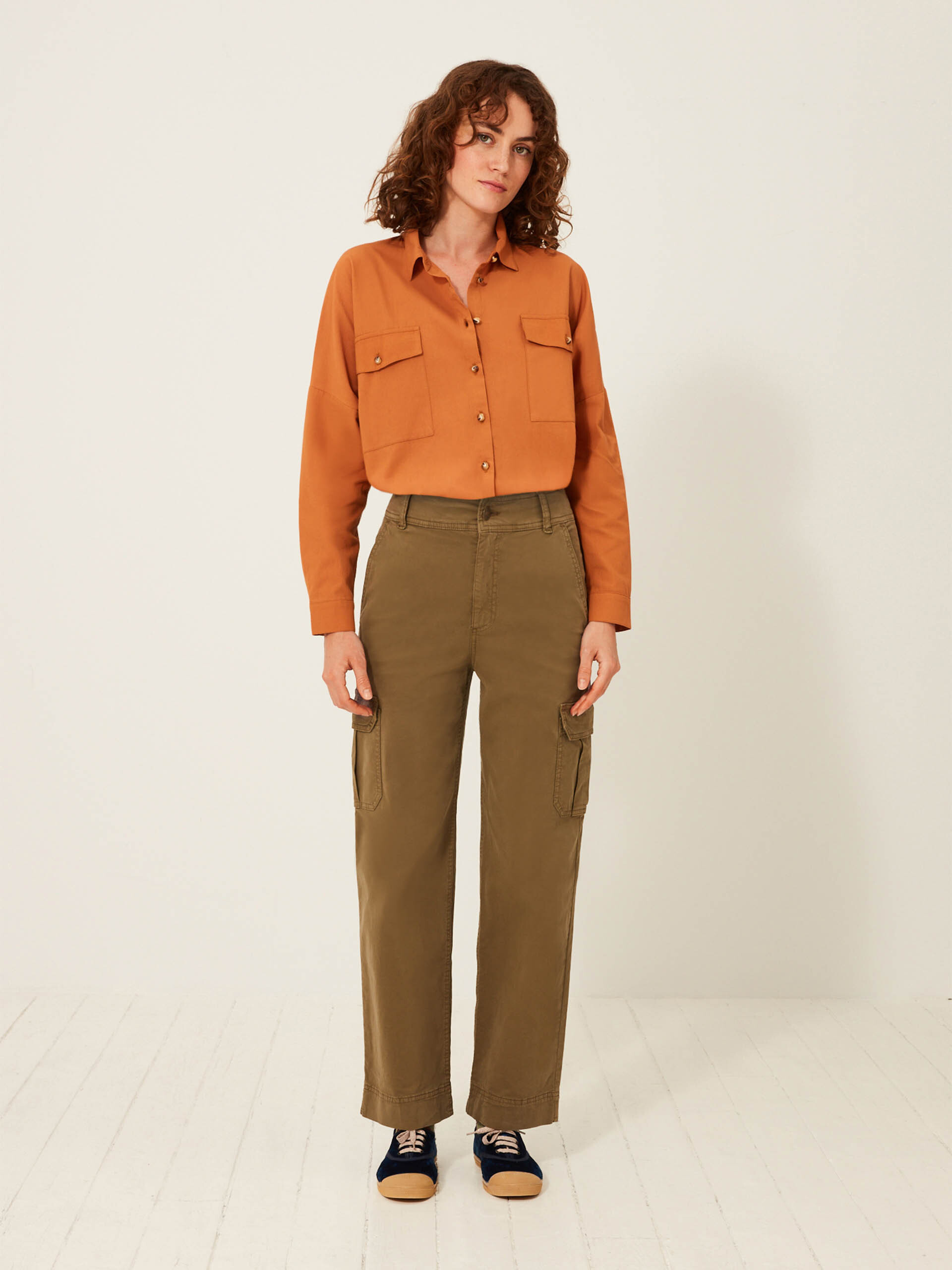 ESTELLA TROUSERS -  Bark , Ready-to-wear Bensimon