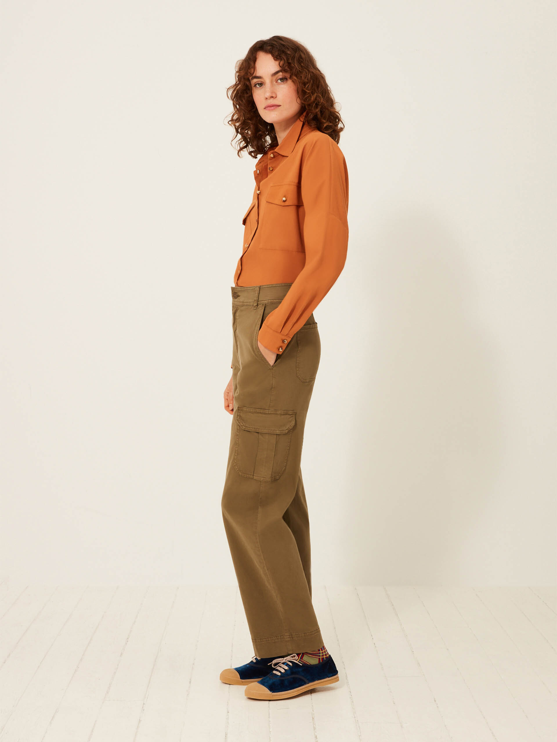 ESTELLA TROUSERS -  Bark , Ready-to-wear Bensimon