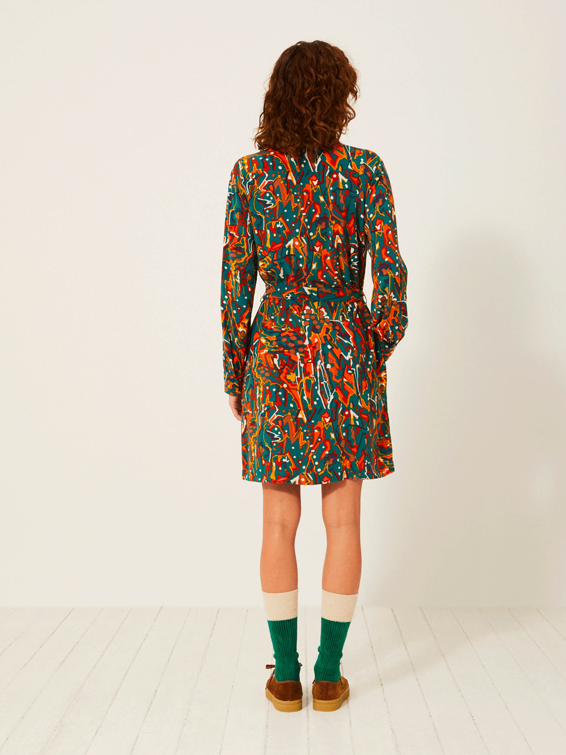 GLADYSA DRESS -  Sky view , Ready-to-wear Bensimon