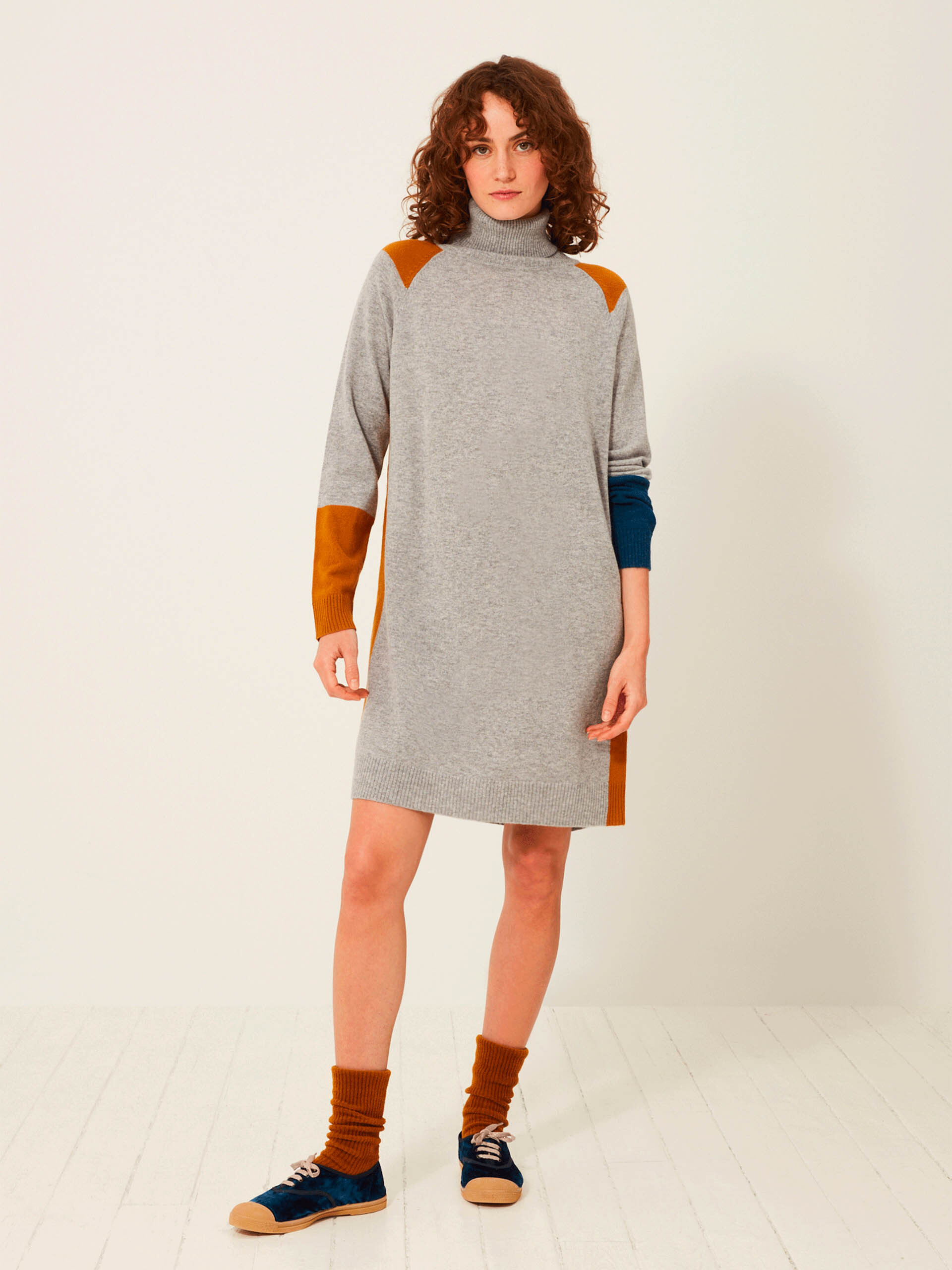KRISTINA DRESS -  Heather gray , Ready-to-wear Bensimon