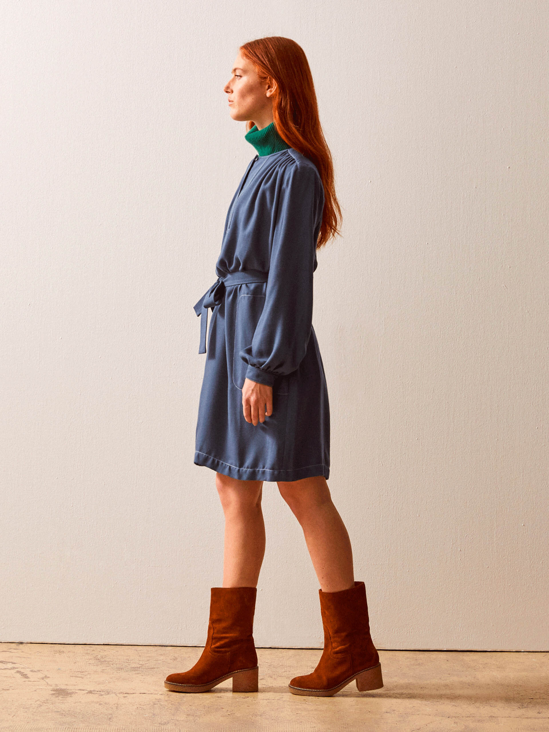 KOANIE DRESS -  Cobalt , Ready-to-wear Bensimon
