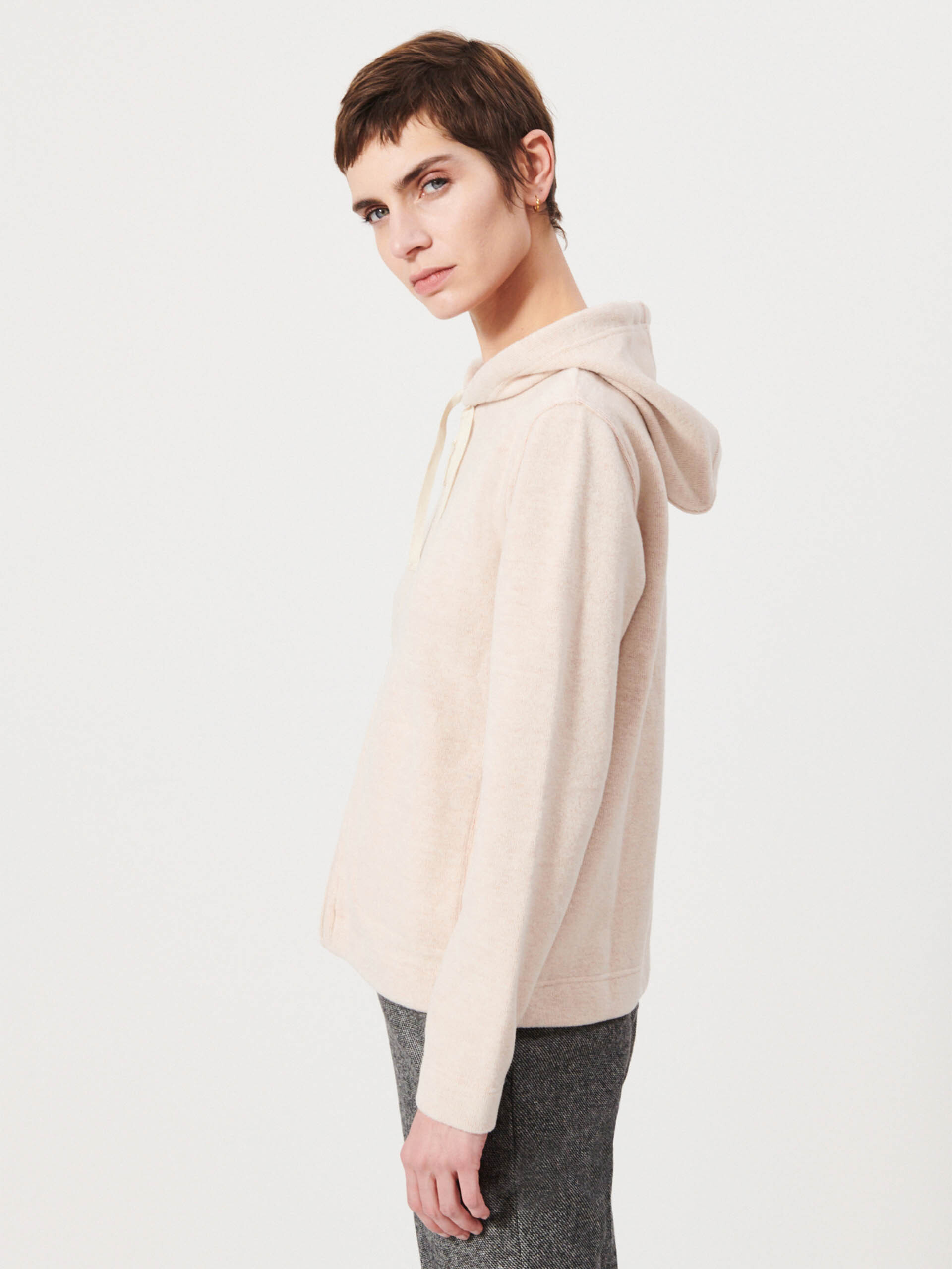 CARDIGAN GUILLEM -  Ecru , Ready-to-wear Bensimon