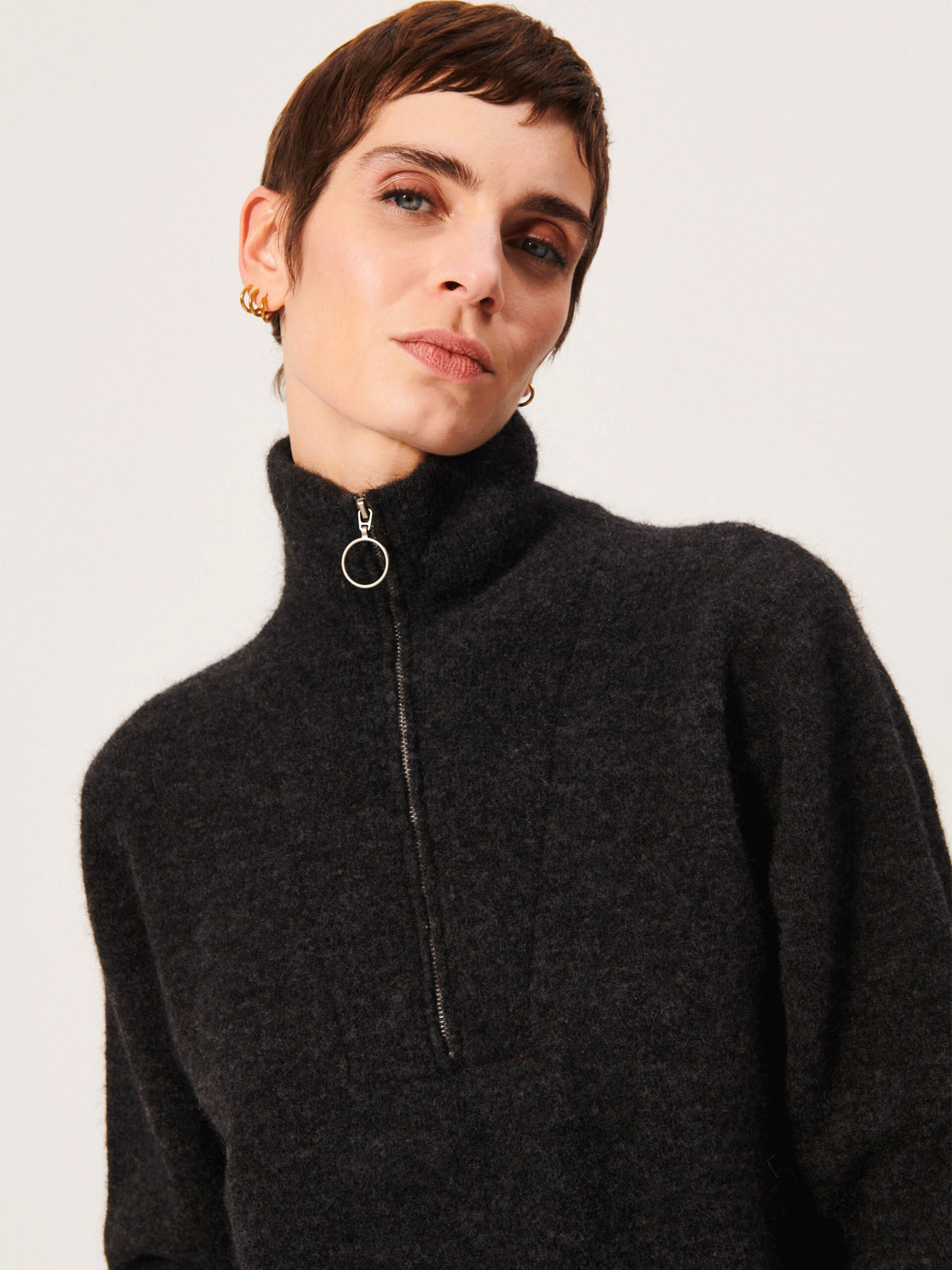 GREG SWEATER -  Heather gray , Ready-to-wear Bensimon