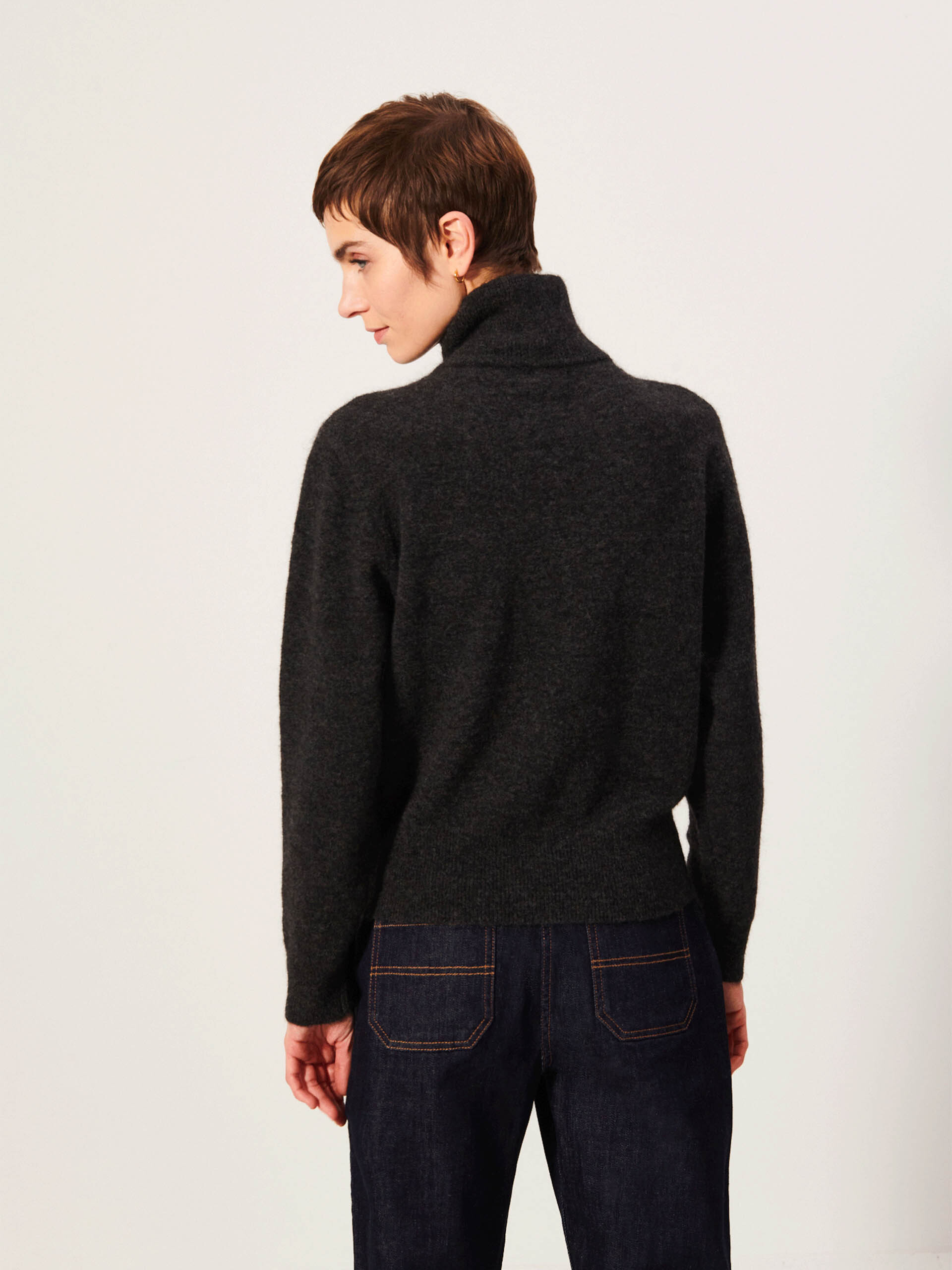GREG SWEATER -  Heather gray , Ready-to-wear Bensimon