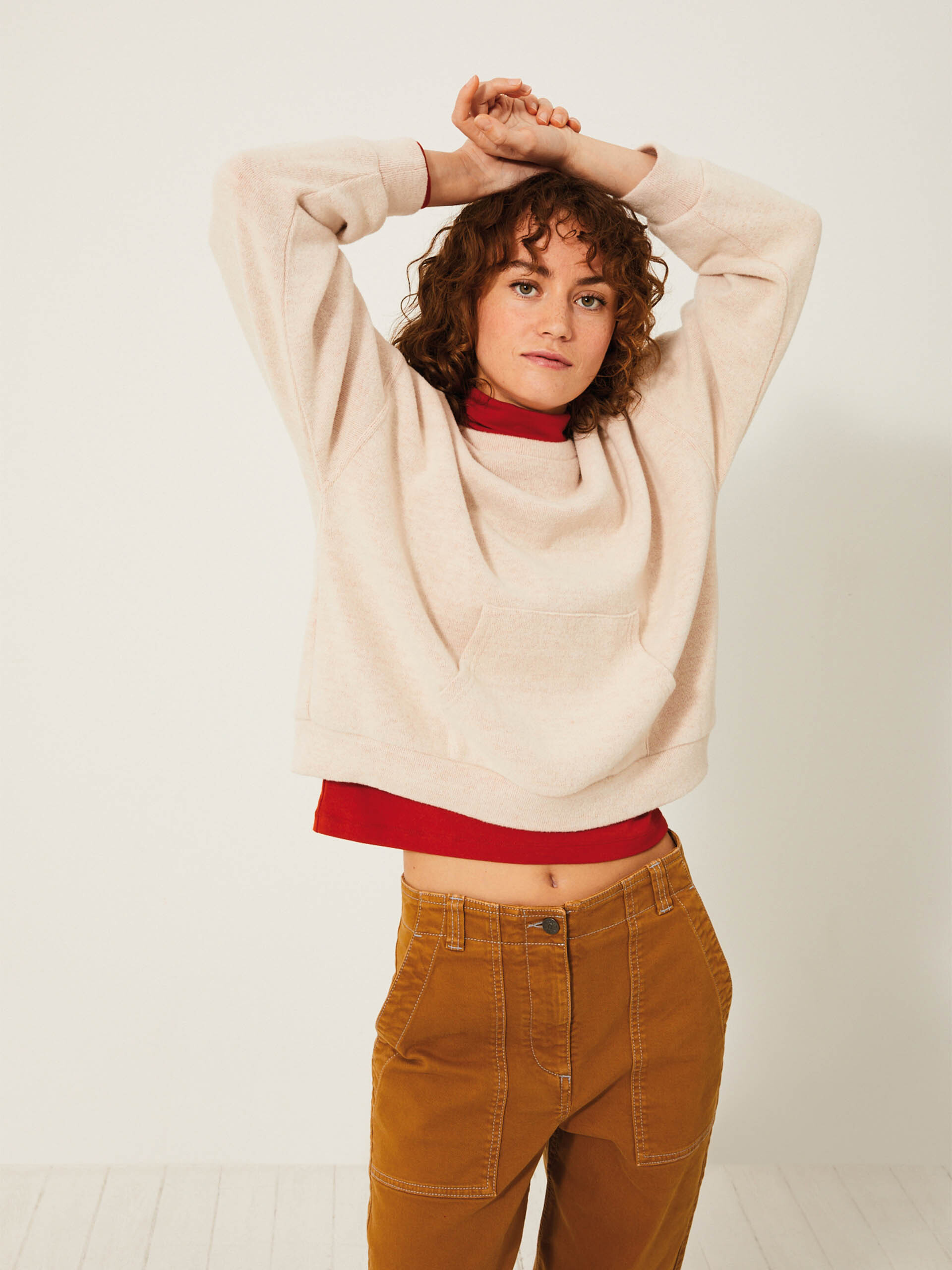 KIMEO SWEATSHIRT -  Ecru , Ready-to-wear Bensimon